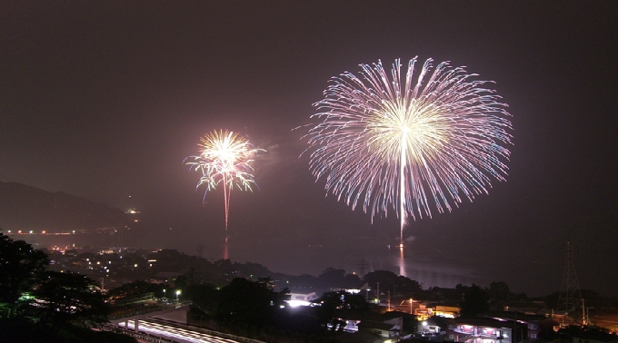 さがみ湖湖上祭花火大会 2017