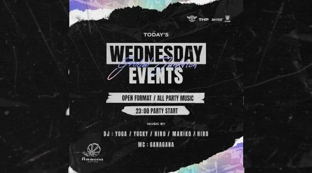 【大阪アンモナ 】大阪のTOP DJ達がグローバルHitsな選曲でお届け!OPEN~24:00までのご来店が男女共にお得! さらにAmmona★クーポンでお得★