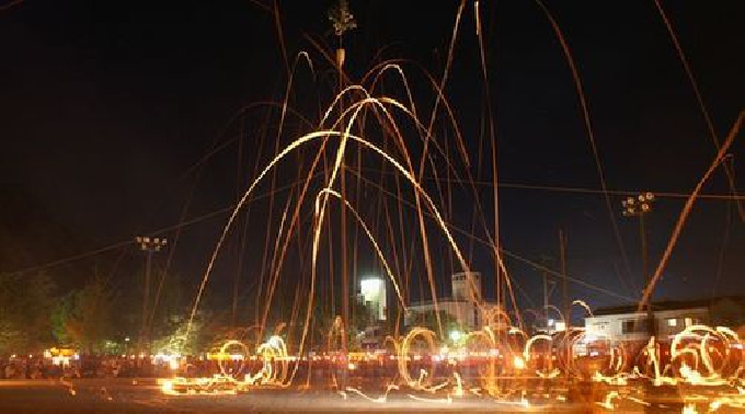 五反田 花火大会・お祭り 四国五反田柱祭り (五反田) 2017