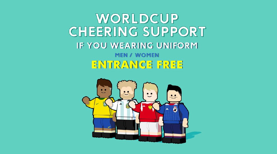 WORLD CUP CHEERING SUPPORT