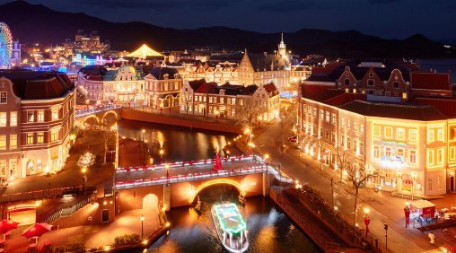 【博多駅 婚活バスツアー】世界唯一夜の絶景!世界最大1,300万球の輝きハウステンボス「光の王国」でファンタジックタイム!★連絡先交換OK♪