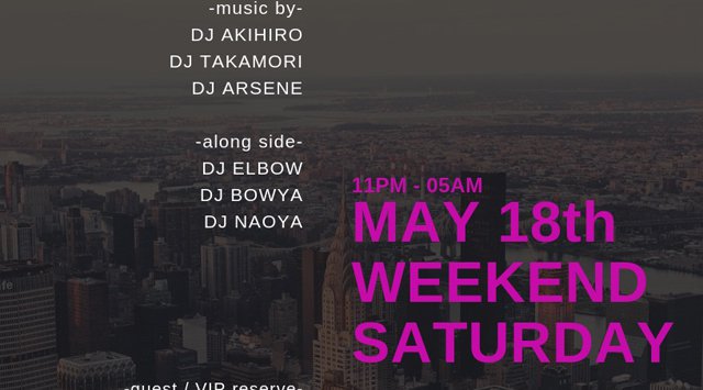 WEEKEND SATURDAY
