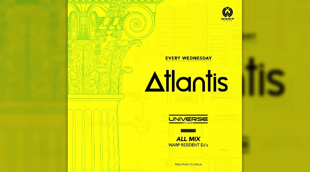 【新宿 歌舞伎町 クラブ ワープ】新宿の人気ナイトクラブ、WARP SHINJUKU!早い時間から盛り上がるナイトクラブで今夜も楽しもう!クーポン利用でお得に参加★