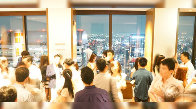 【新宿】西新宿 200名企画☆資格限定夜景パーティー 男性医師・経営者・上場企業・年収600万円以上@地上210m Lounge│新宿 イベント・パーティー オーキッドクラブ