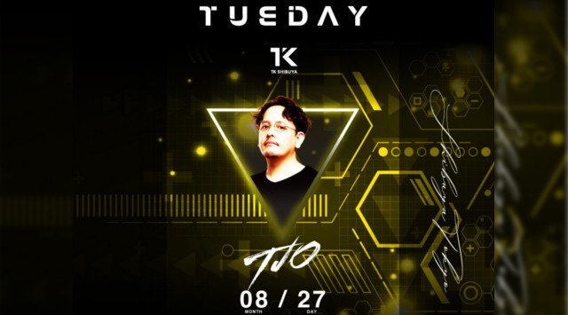 【TK SHIBUYA:8/27 火曜日】渋谷最大級&最上級のナイトクラブ!今夜は【SUPER TUESDAY】開催!日本トップクラスの音響、設備、エンターテインメントを誇る★クーポン利用でお得★
