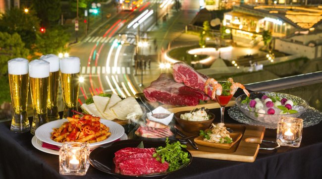 最上階テラスでグラマラスなBBQ体験はいかが?福岡中洲のテラスラウンジ「es(エス)」で『GLAMOROUS-B.B.Qプラン』スタート!