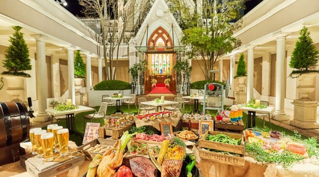 千葉 ビアガーデン 2019 営業時間・日程・雨天 迫力ある巨大な塊肉をシェフが目の前で豪快にグリル!『肉!肉!塊肉!グリルビアガーデン』千葉セントグレース ヴィラ ゲストハウス内開催 !