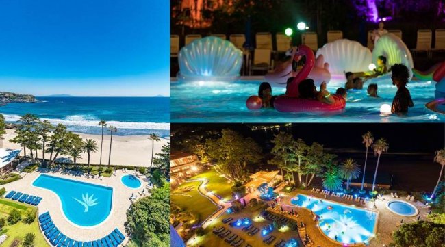 静岡・伊豆ナイトプール2019 6月29日(土)~9月23日昼夜遊べる、今井浜海水浴場隣のガーデンプールオープン!