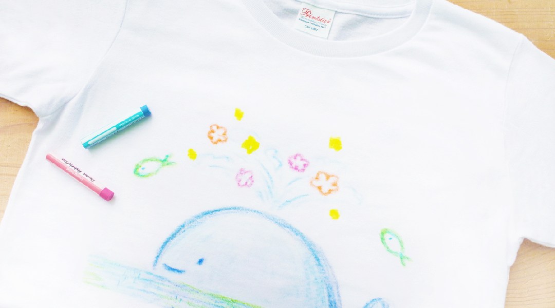 夏休み限定「おえかきキッズTシャツ」作り!【土日限定】