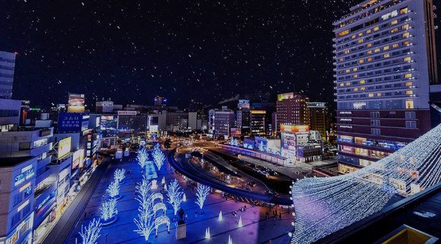 おおいた光のファンタジー2019 大分県大分市中央町 開催期間・日程・混雑状況 エリアのライトアップ・イルミネーション 2019