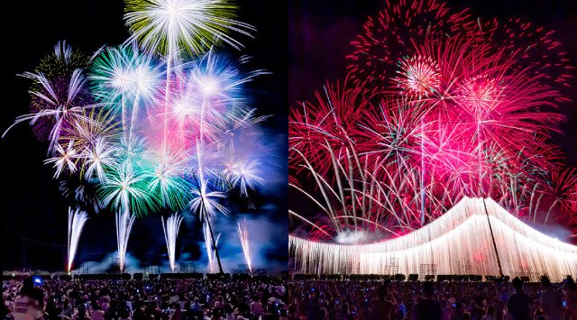 ふくろい遠州の花火 2020 静岡県袋井市愛野 原野谷川親水公園 近く見所・穴場・開催日時 / 東海花火大会・静岡県夏祭り2020