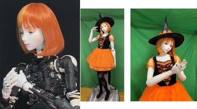 コロナ禍のニューノーマルなリアルショップの提案 ~等身大アイドルロボット『高坂ここな』と遊ぶ“近未来のハロウィン”~株式会社パルコ ハロウィンイベント
