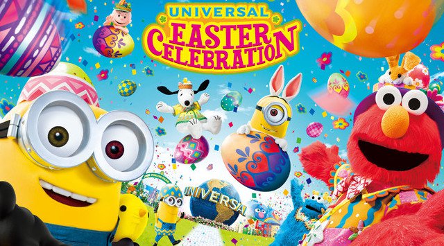 キャラクターたちが大活躍する、この春だけの体験『ユニバーサル・イースター・セレブレーション』 イースター衣装のユニバーサル・ワンダーランドの仲間たちが、20周年だけの特別な音楽×ダンスで大歓迎!