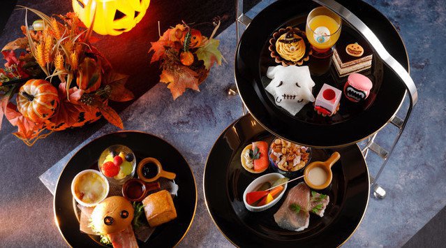 【都ホテル 四日市】パークサイドカフェ アフタヌーンティー「ハロウィーン」を販売 2021年10月1日から10月31日まで販売 都ホテルズ&リゾーツ 都ホテル 四日市