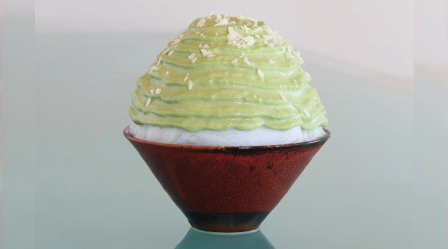 【ホテル日航奈良】新作かき氷『抹茶ラテホワイトチョコ氷』4月1日より販売開始 抹茶ラテとオレンジの美味しい組み合わせ ニッコー・ホテルズ・インターナショナル