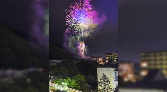 百華繚乱花火 鬼怒川焔火2022 鬼怒川温泉中央会場 鬼怒楯岩大吊橋 鬼怒川公園会場 恒例行事・催事・穴場・チケット・見所・打ち上げ時間 - 花火大会 2022