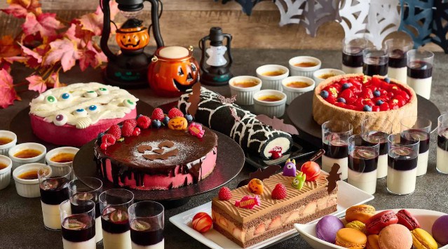 【ホテルグランヴィア京都】目玉のケーキなど、コワ可愛いスイーツが勢揃い「ハロウィン」スイーツバイキング開催のお知らせ JR西日本ホテルズ