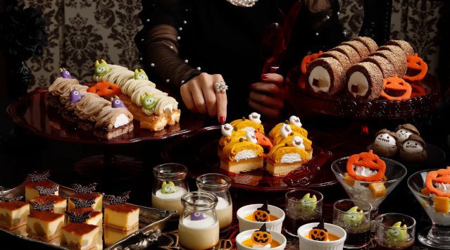 いもくりなんきん で大好評のスイーツビュッフェは10月限定でハロウィーン仕様に大変身!ご好評につき、10月1日(土)より営業時間拡大も決定!株式会社ニュー・オータニ