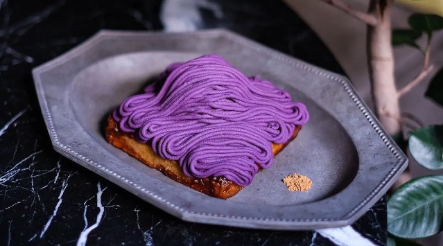 食事とおやつの融合「秋のモンパン」が登場!紫芋のモンブランフレンチトースト 10/31ハロウィンまで「プルミエメ」で期間限定発売 合同会社SUZU