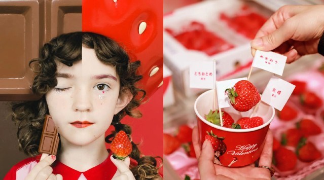 【阪神梅田本店】 いちご尽くし!阪神のいちごとチョコフェス2023(vol.2)いちごとチョコが出会ったら、かわいくておいしいハッピーなバレンタインに。阪神の“#いちごバレンタイン”