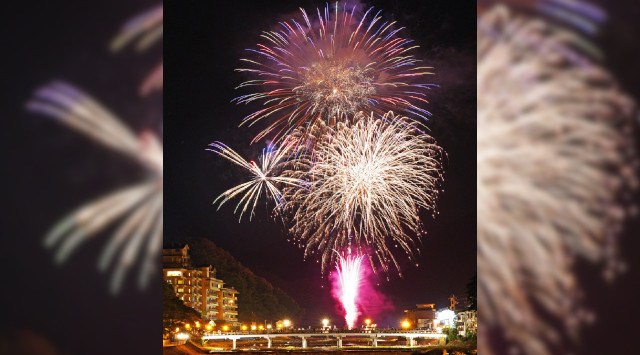 三朝温泉 夏 花火大会2025 恋谷橋上流 恋谷橋 鳥取県東伯郡三朝町 - 見所・穴場・開催日時 - 花火大会・お祭り