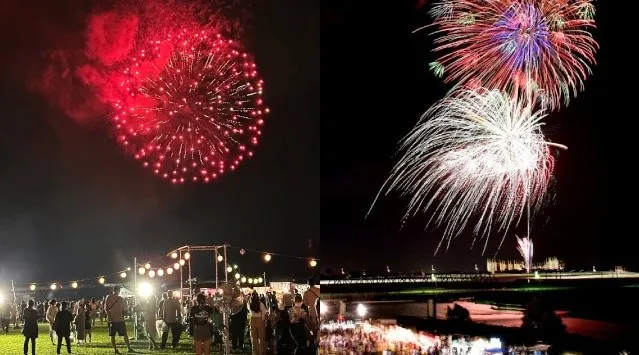 あしがら花火大会2025 神奈川県足柄上郡松田町 酒匂川町民親水広場、開成水辺スポーツ公園 - 恒例行事・催事・穴場・チケット・見所・打ち上げ時間 - 夏祭り 花火大会