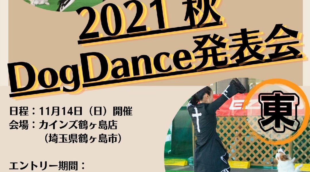 関西ドッグダンス発表会