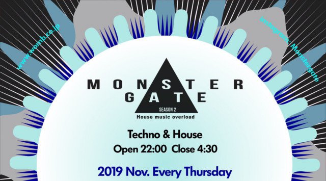 【渋谷 WOMB:11/21】毎週木曜日は平日から賑わうモンスター級のパーティー【MONSTER GATE】開催!平日の夜から盛り上がろう★クーポン利用でお得!