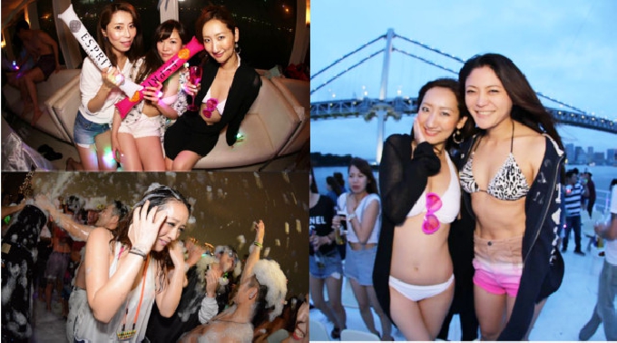 今年最後の東京湾スペシャル船上パーティ&フェス!【ESPRIT TOKYO Cruising Party 9/6 日曜】大人気船上パーティー!LAST Bubble Cruising 2015★