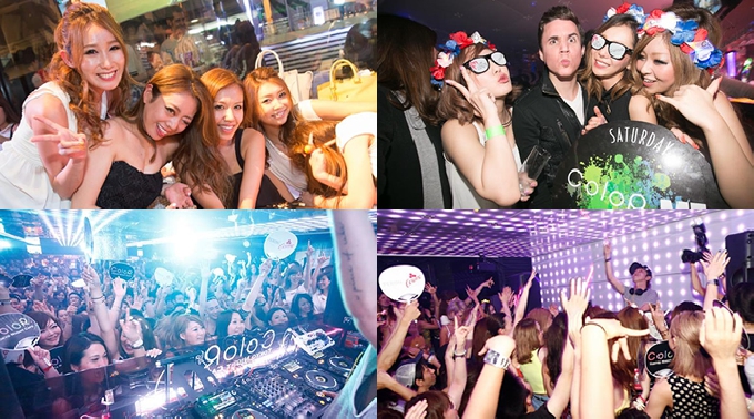 【六本木 : ColoR 7/19 日曜日 】GO! FOR! 泡パーティー!!週末は超人気のColorを体感しよう!さらにお得なクーポン利用可能!