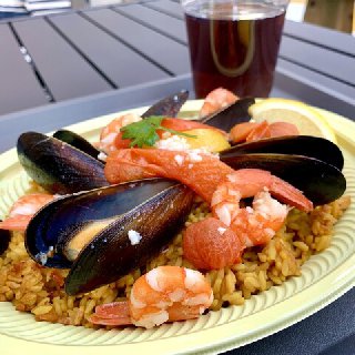 グランピングの様な店舗でお食事オフ会 : 写真