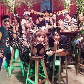 梅田300名ハロウィンパーティー : 写真