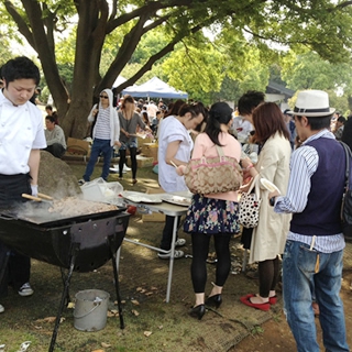 赤羽 荒川 BBQパーティー : 写真