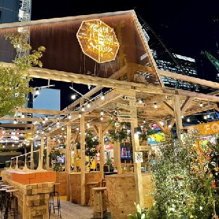 グランピングの様な店舗でお食事オフ会 : 写真