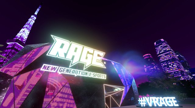 日本初!eスポーツ観戦ができるバーチャル空間「V-RAGE」アジア最高峰のeスポーツ国際大会「RAGE ASIA 2020」開催に合わせて正式ローンチ。外観や演出がアップデート!