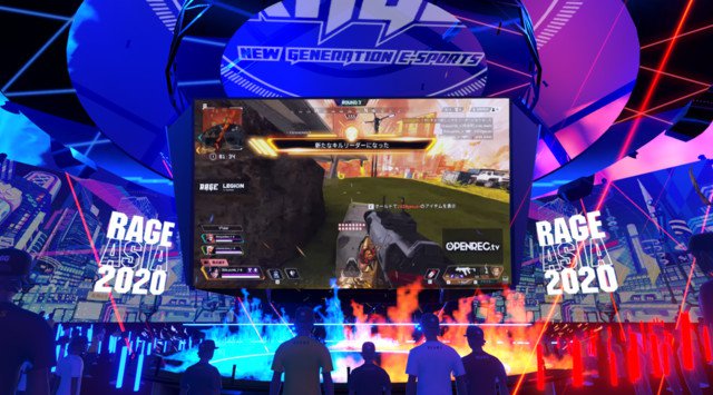 日本初!eスポーツ観戦ができるバーチャル空間「V-RAGE」アジア最高峰のeスポーツ国際大会「RAGE ASIA 2020」開催に合わせて正式ローンチ。外観や演出がアップデート!
