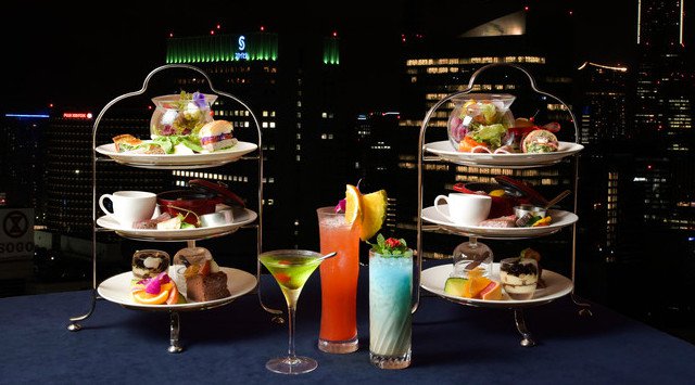 “夜の女子会”は贅沢ハイティーセットで決まり!フリーフロー付きが嬉しい『#Gatherings』スカイラウンジ「ベイ・ビュー」横浜ベイシェラトンホテル & タワーズ