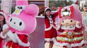 キャラクターいっぱいのクリスマス ハーモニーランド「Happy Christmas」11月15日(金)より開催!総数約120万球のイルミネーションが点灯しクリスマス直前の12/21・22には花火打上げ