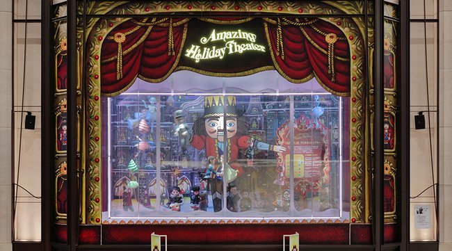 【阪急百貨店うめだ本店】いよいよクリスマスは最高潮へ!吹抜け大空間を幻想的なムードで包む、音と光のイルミネーション「Candy Castle Happiness」クリスマスイベント