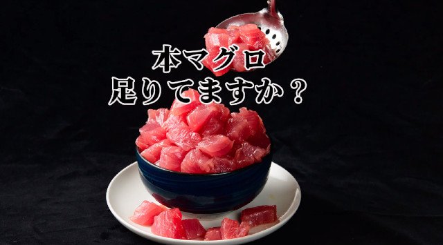 行き場を失った高級食材で生産者・仲卸業者さんを応援!2/17~時短要請解除日まで「こぼれ本マグロ鉄火丼」味噌汁・香物付き感謝のサンキュープライス!999円(税込)