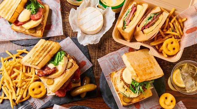 炭火焼きカマンベールサンドイッチ専門ゴーストレストラン チーズサンドラボ 2021年2月24日オープン!~チーズが主役のごちそうサンドイッチ専門店~