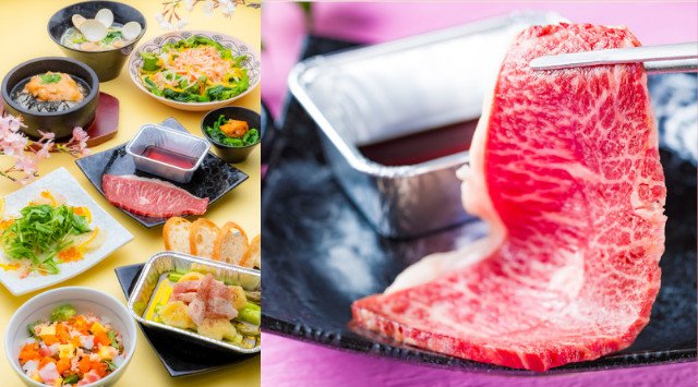 幸せの焼肉食べ放題【かみむら牧場】春の味覚を存分に味わえる期間限定メニューが新登場!オリジナルブランド国産牛 南国黒牛ミスジ甘辛鬼わさび他、春を彩る雲丹やカニ料理を含めた海鮮贅沢メニューが食べ放題!!