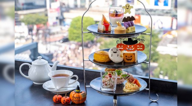 ハロウィンモチーフを取り入れた遊び心溢れるスイーツ&セイボリー「ハロウィンアフタヌーンティー」2021年9月1日(水)~10月31日(日)エクセルホテル東急