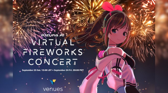 Kizuna AI x Oculus バーチャル花火ライブを世界に向けてオンライン無料開催決定!YouTubeチャンネルをはじめ各SNS等と合わせた登録者数が合計1000万人を突破 キズナアイ