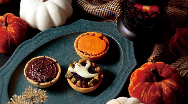 【期間限定】オバケやカボチャをあしらったハロウィン仕様のタルトレットが登場! 秋の味覚を取り入れた新作ガトーも。秋の味覚を生かしたプチガトーが仲間入り!