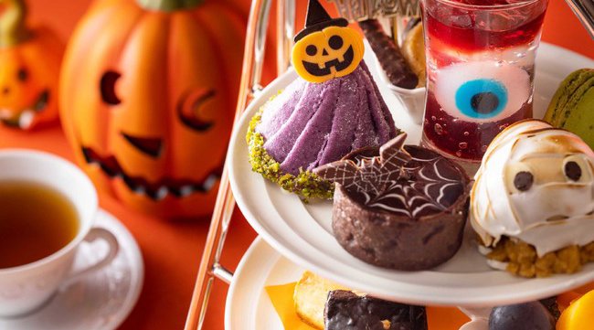 【横浜ベイホテル東急】ユニークなハロウィンスイーツ勢揃い!「ハロウィン アフタヌーンティー」が登場 【期間限定】10月1日~31日 株式会社東急ホテルズ