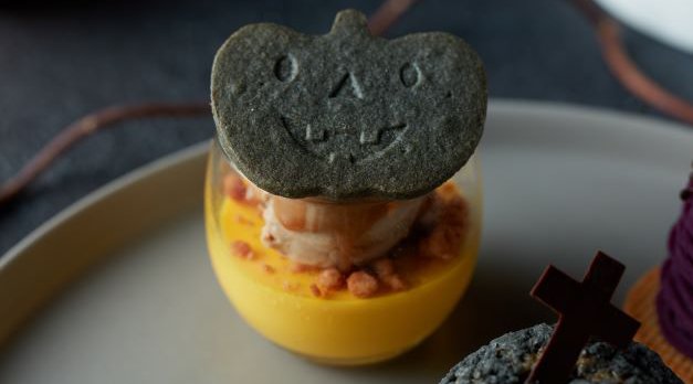 ハイアット セントリック 銀座 東京 大好評のハロウィンのケーキセットがアフタヌーンティーとして新登場 可愛らしいオバケや目玉モチーフのスイーツにこだわりのセイボリーを提供 10月1日~ 31日