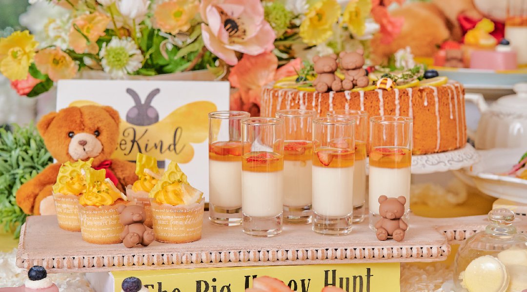 ご好評により期間延長!ストロベリー&ハニー スイーツビュッフェ『HERMANN Teddy’s Strawberry & Honey Hunt』を開催