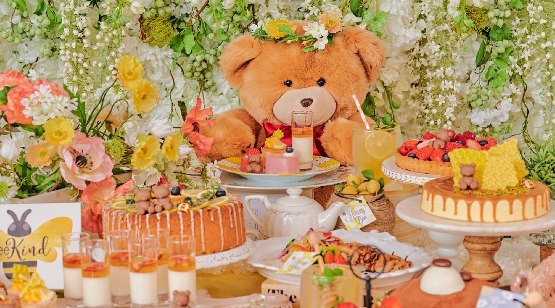 ご好評により期間延長!ストロベリー&ハニー スイーツビュッフェ『HERMANN Teddy’s Strawberry & Honey Hunt』を開催