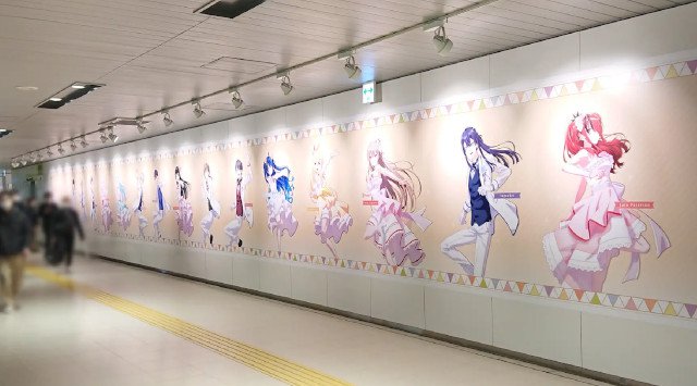 にじさんじ4周年を記念した駅広告が渋谷駅(東京)・大阪梅田駅(大阪)・名古屋駅(愛知)・さっぽろ駅(北海道)に登場!ライバーが登場するスペシャルムービーも!ANYCOLOR株式会社